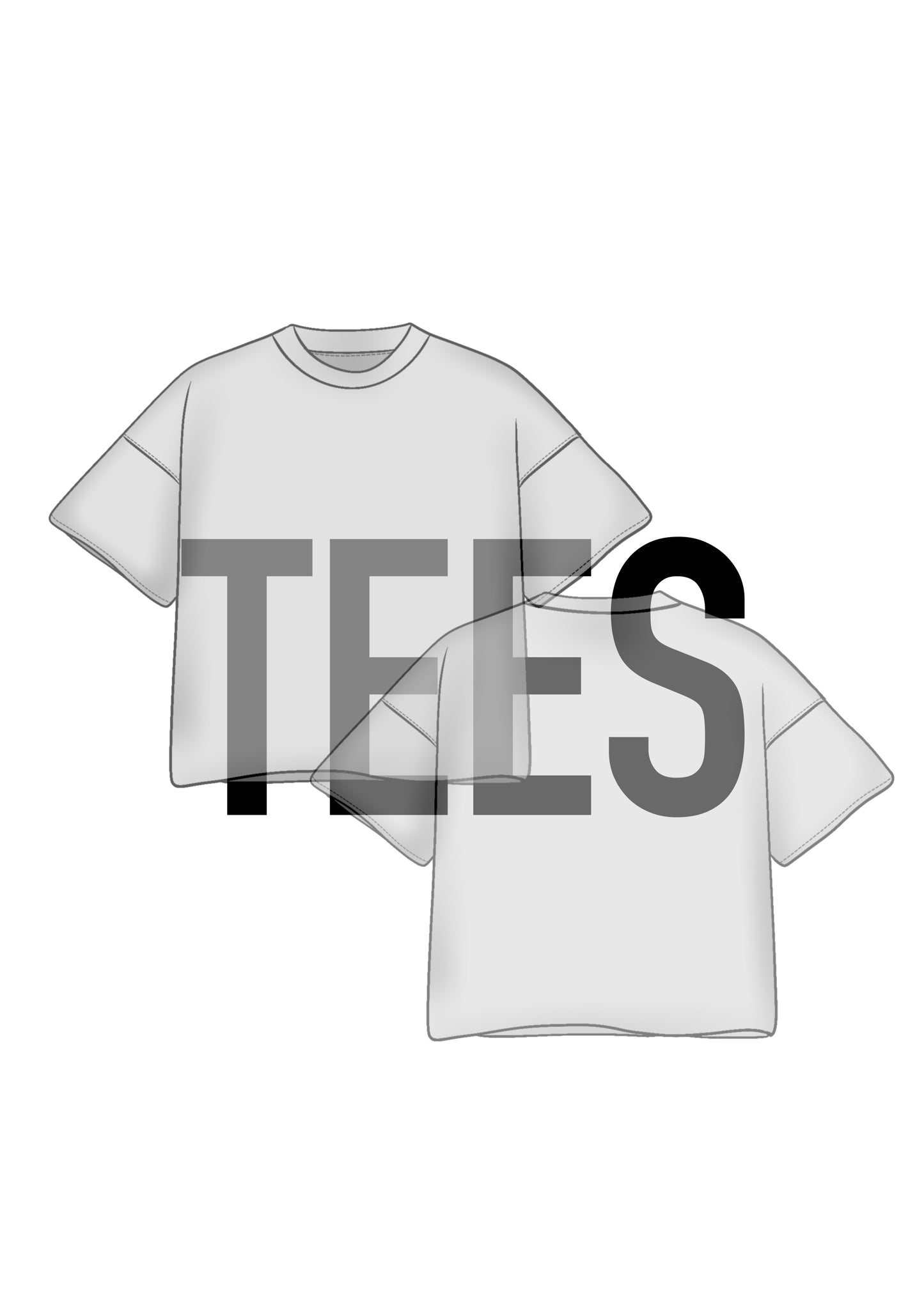 TEE SHIRT MOCK-UPS