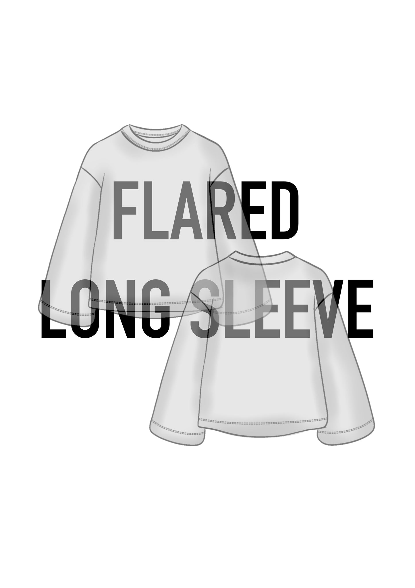 FLARED LONG SLEEVE