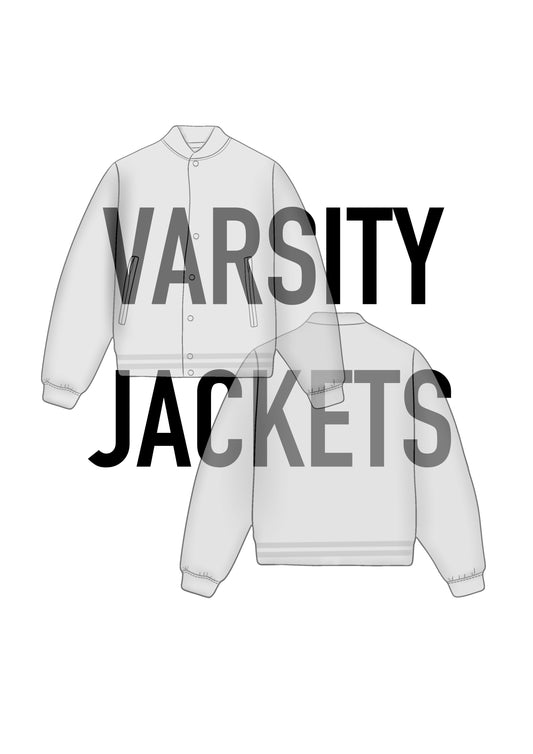 VARSITY JACKET MOCK-UPS