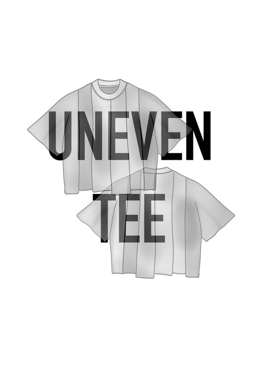 UNEVEN TEE MOCK-UPS