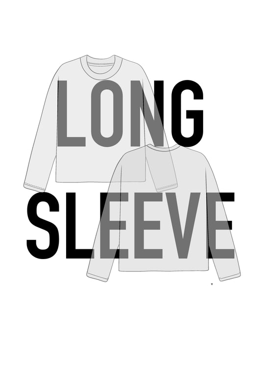 LONG SLEEVE TEE MOCK-UPS