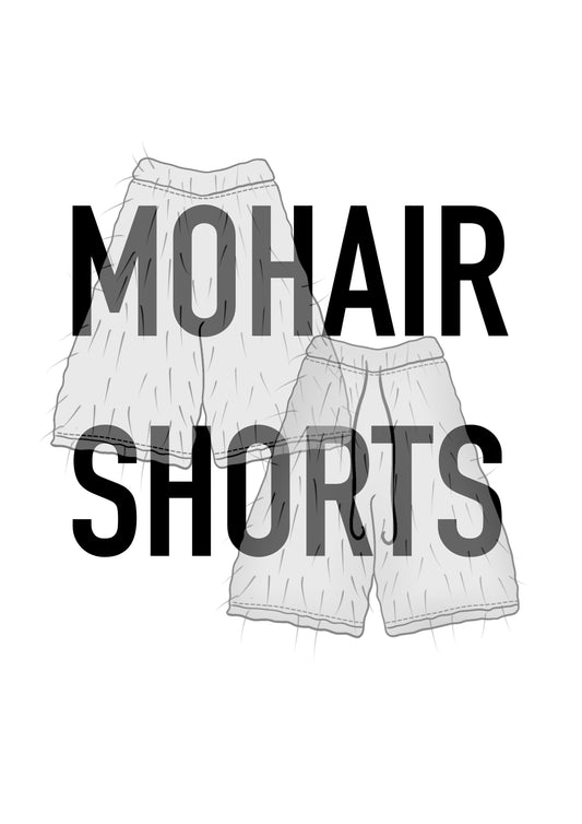 MOHAIR SHORTS MOCK-UPS